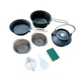 thumbnail image 4 of amagogo Camping Cookware Kit High Temperature and Rust Resistant Portable with Bowls Pot, 4 of 10