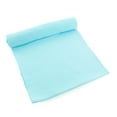 thumbnail image 7 of Solid DBP Fabric - Double Brushed Polyester  4 Way Stretch - Aqua - 1 Yard, 7 of 7