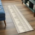 thumbnail image 3 of Beige Boho 2'x6' Runner Rugs for Hallway Kitchen Bedside Non Slip Washable, Vintage Ethnic Tribe Abstract Art Entryway Rug Runners with Rubber Backing, Long Carpet Runner for Laundry Room, 3 of 8