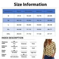 thumbnail image 3 of WTOBBY Women's Halloween Printed V-Neck Decorative Button Blouse with 3/4 Sleeve, Casual Short Sleeve Design Top for Fall Season, Comfortable Fashion Apparel,Fluorescence Yellow 2XL, 3 of 5