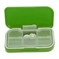 thumbnail image 2 of Unique Bargains 1 Pc Pill Case 6 Grid Waterproof Pill Box Green, 2 of 6