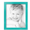 thumbnail image 2 of ArtToFrames 10" x 12" Aqua Picture Frame, 10x12 inch Green Wood Poster Frame (WOM-5186),  Pack, 2 of 7