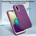thumbnail image 3 of Phone Case for Samsung Galaxy A02 Cell Cover Hybrid Rugged Shockproof Hard Protective Drop Proof Full Body, 3 of 5