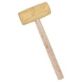 thumbnail image 2 of Shisuyan Hand Woodworking Tools Wooden Hammer Wood Round Head Hobbyists 1Pcs, 2 of 8