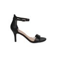 thumbnail image 2 of New Women Breckelles Dorie-11 Leatherette Open Toe Ankle Strap Stiletto Sandal, 2 of 5