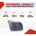 thumbnail image 3 of Front Bumper Cover Compatible with International LT 2020-2023 - Right Passenger Side Bumper End Cap Reinforcement Replaces OEM 4057029C2, 4062284C1, 3 of 11