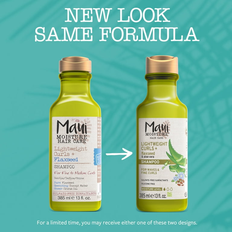 MAUI MOISTURE Lightweight Curls + Flaxseed Shampoo (13oz) MAUI MOISTURE Lightweight Curls + Flaxseed Shampoo (13oz)