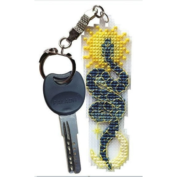 Pendant - Snake Counted cross stitch kit 8087A