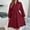 Wine, variant on WJHWSX Womens Dresses,Dresses for Women,Womens Fall Dresses,Long Sleeve,Breathable,Comfort Fit,Solid,M(US:6)