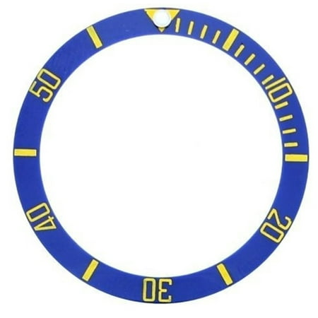 NEW BEZEL INSERT CERAMIC FOR ROLEX SUBMARINER 16610LN,16613V SAPPHIRE BLUE