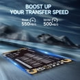 thumbnail image 3 of mSATA SSD fanxiang S301 1 TB SATA III 6 Gb/s 3D NAND 550/500 MB/s, 3 of 6