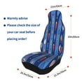 thumbnail image 4 of Fuzoiu Cute Fish Print Seat Covers Set, Car Seat Covers Front Seats, Car Seat Protector, Car Seat Cushion, Seat Covers Carseat Cover Universal Fit for Most Cars, 4 of 7