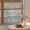 Brown, variant on Country Eucalyptus Leaves Window Privacy Film,Heat Control Sun Blocking Static Cling Rainbow Film,Watercolor Teal Green Leaf Non-Adhesive Glass Sticker Door Window Tint,17.7" x 39.3"