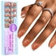 thumbnail image 1 of Uñas French Tip Btartboxnails XCOATTIPS, cortas y cuadradas, marrón, 1 of 7