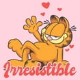 thumbnail image 2 of Juniors Garfield Irresistible T Shirt, 2 of 5