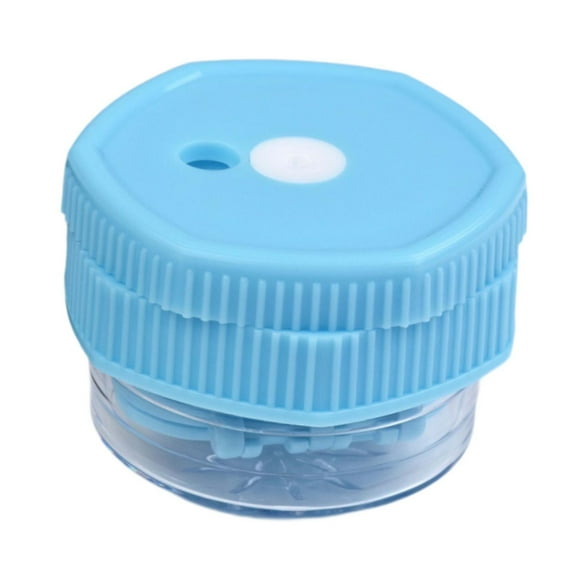 Bunblic Contact Lens Cleaner Box Protein Removal Machine for Rings Daily Use Glasses blue