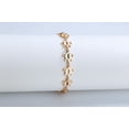 thumbnail image 4 of Women's Girls Turtles Bracelet 18k Real Gold Plated Layered 8 Inches, 4 of 4
