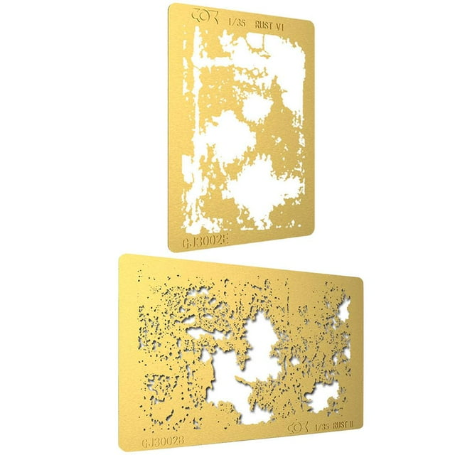 2 Piezas de Plantillas para Manualidades, Herramientas de Pintura, Piezas, Kits de Plantillas