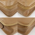 thumbnail image 4 of Pre-Owned LOEWE Anagram Shoulder Bag Calf Brown Flap Women's (Fair), 4 of 19