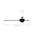 thumbnail image 2 of OEM Transmission Axle Assembly for Toro Recycler Mower 20332C (314000001-314999999), 2 of 9