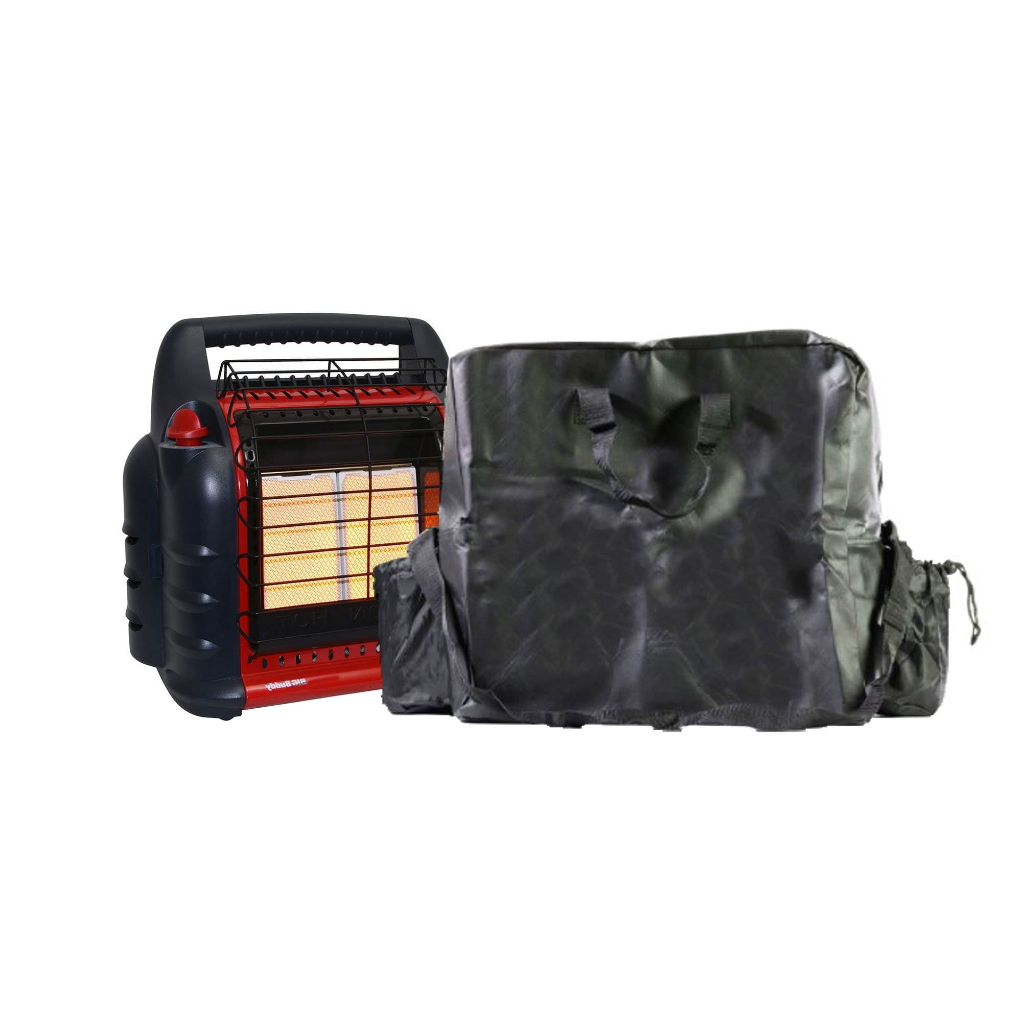 Mr. Heater 4000 to 18000 BTU Big Buddy Propane Gas Heater w/ Big Buddy