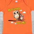 thumbnail image 4 of Inktastic My Grandma Loves Me Owl Boys or Girls Baby Bodysuit, 4 of 5