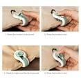 thumbnail image 3 of Clips de funda de edredón de 6 piezas sin alfileres sujetadores de edredón mantener la esquina en su Tomshoo  Gris, 3 of 7