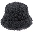 thumbnail image 6 of CoCopeaunts Solid Color Fisherman Hat Men Autumn Winter Versatile Lamb Wool Pot Hat Winter Warm Women Basin Hat Outdoor Foldable, 6 of 8