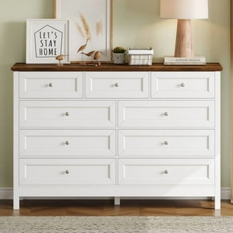 Sona 60 Inch Wide 12 Drawer Dresser with Clam Shell Handles