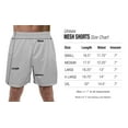 thumbnail image 6 of Riverdale The Whyte Wyrm Mens Lined Mesh Shorts, Silver, Large, 6 of 6