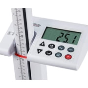 Detecto 12-2450 Solo Digital Scale with Mechanical Height Rod, AC Adapter - 550 lbs & 250 kg