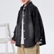 thumbnail image 1 of Chaqueta vaquera de manga larga con solapa para niños, bonita chaqueta informal para niños, chaqueta vaquera de manga larga con capucha, chaqueta vaquera para niños, top de poliéster, 1 of 6