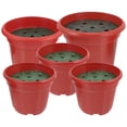 thumbnail image 1 of Shisuyan Planters Brown 1 Set 6.7x6.7x5.5in, 1 of 8
