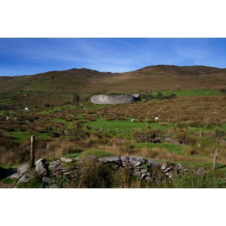 Staigue Fort at 2500 years old one of the best preserved Cashels or Forts in Ireland Ring of Kerry County Kerry Ireland Poster