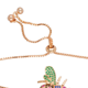 thumbnail image 5 of Pulsera Yoiko Ajustable con Zirconia y Baño de Oro Rosa 10k Bohe, 5 of 5