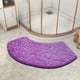 thumbnail image 4 of 1pc Foam Bath Rug Embossed Bathroom Mat Water Absorbent And Washable Bath Rugs Non-Slip Thick Soft And Comfortable Carpet For Show, 4 of 5