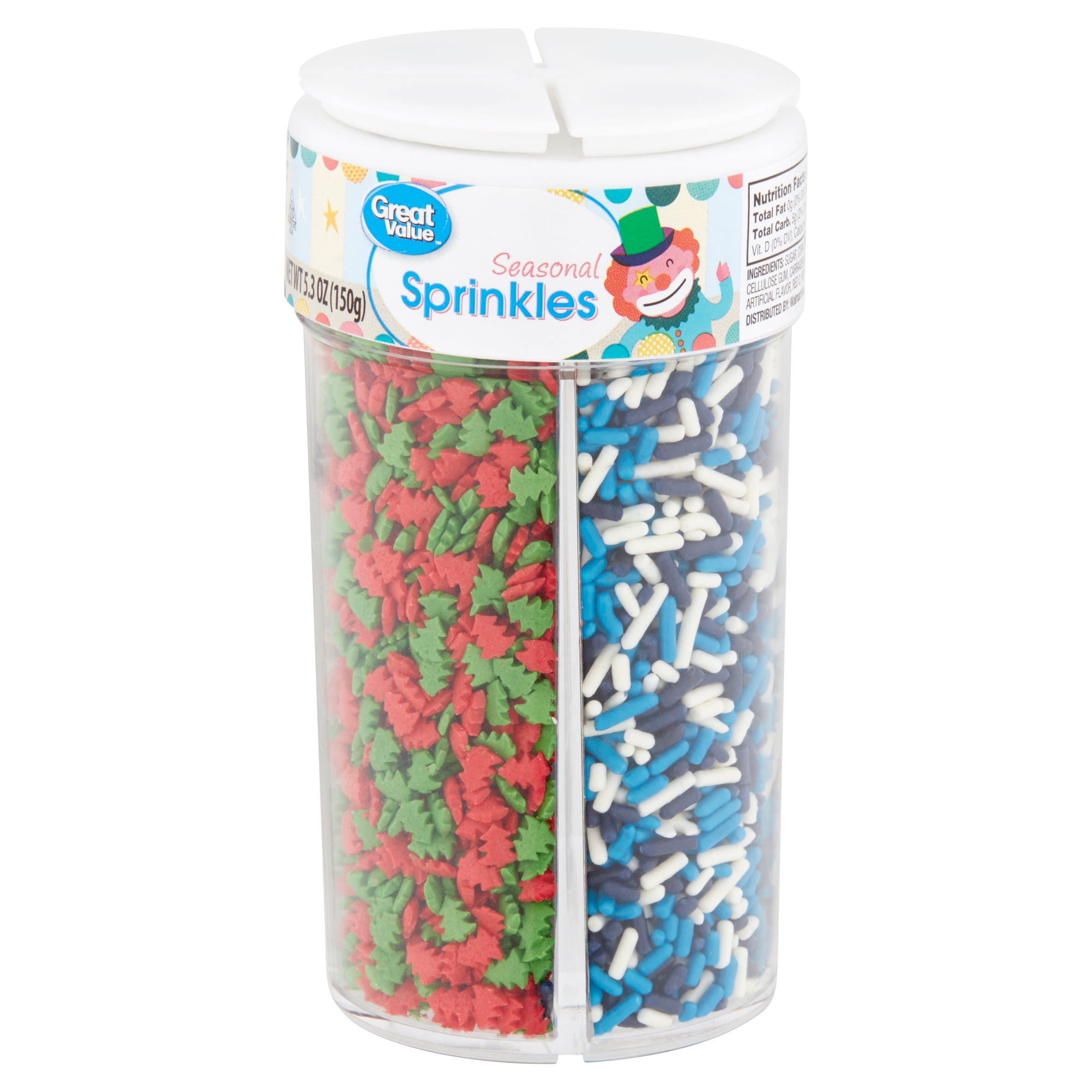 Great Value Seasonal Sprinkles, 5.3 oz