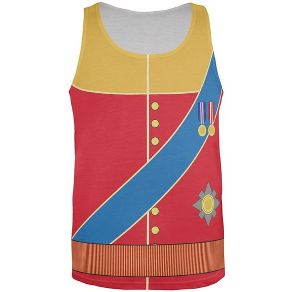 Halloween Prince Charming William Costume All Over Mens Tank Top Multi MD