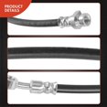 thumbnail image 5 of A-Premium Rear Passenger Brake Hydraulic Hose Compatible with Select Hyundai Models - Elantra 2007 2.0L, with 4-Wheel ABS - Replace# 587372H500, 5 of 7