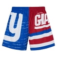 thumbnail image 3 of Men's Mitchell & Ness Royal New York Giants Jumbotron 3.0 Shorts, 3 of 3