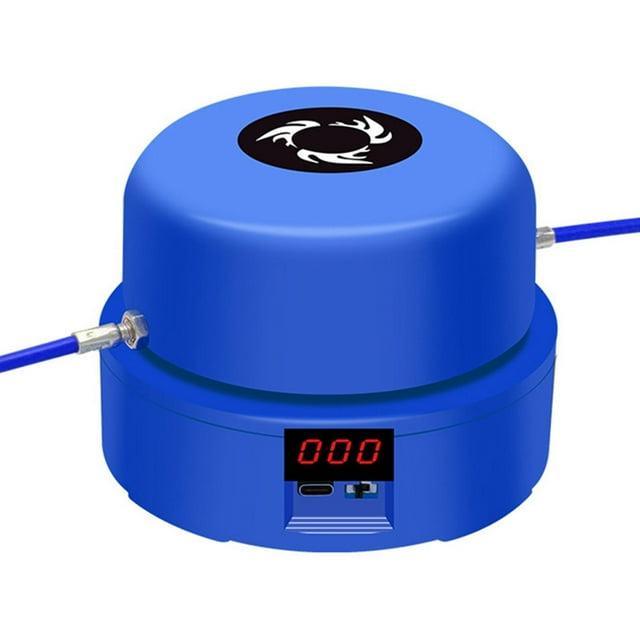 koolsoo Adjustable Machine, Electric Skipping Rope for Family Improving Strength , Blue