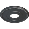 thumbnail image 3 of Ekena Millwork 12 1/2"OD x 3 7/8"ID x 3/4"P Bradford Ceiling Medallion (Fits Canopies up to 6 5/8"), Hand-Painted Pewter, 3 of 6