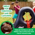 thumbnail image 4 of Franklin Sports Mini Inflatable Footballs Set, 2 Count, 4 of 7