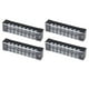 thumbnail image 3 of Bloque de Terminales de 4 Piezas Tira de Barrera de Terminales de Tornillo de Doble de 15A 600V Bloque de Barrera de Alambre para Distribución de Energía de Túnel de, 3 of 8