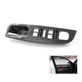 thumbnail image 5 of 4X Side Grab Handle Carbon Fiber Door Window Switch Control Panel Cover Trims Frame for MK5 Golf 5 2005-2009,4 x Door and window switch panel,two color, 5 of 5