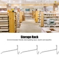 thumbnail image 4 of Shelf Hook, 3.5mm Thickness Iron Grid Shelf Hook 30pcs Useful for Jewelry Stores for Supermarkets for Home for Strong Bearing Capacity ANGGREK Otros, 4 of 8