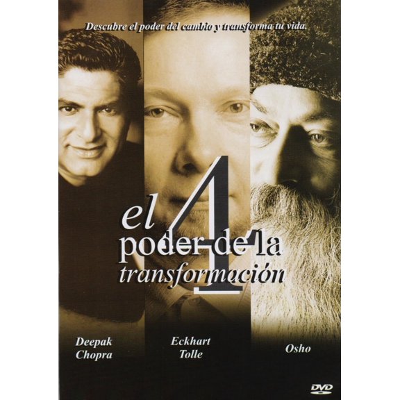 El Poder De La Transformacion 4 Deepak Chopra Pelicula DVD SPIRITUAL PLANET