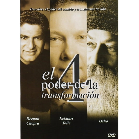 El Poder De La Transformacion 4 Deepak Chopra Pelicula DVD SPIRITUAL PLANET