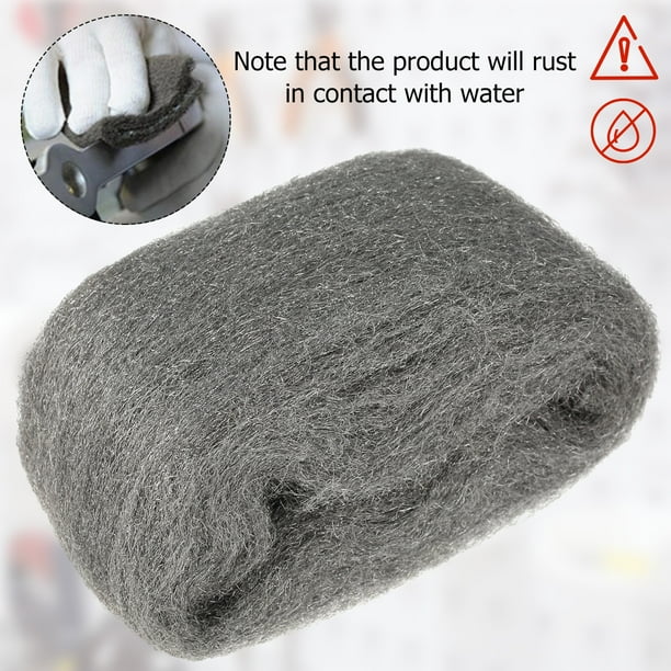 Lana De Acero Antiroedores - Rollo 4.7m (150g), Para Bloquear Huecos