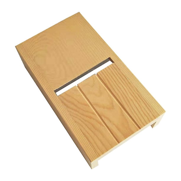 Style3 Cepilladora biseladora de madera, jabón hecho a mano, vela, molde para pan, cortador, herramientas de corte de jabón, artesanía